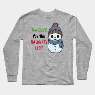 Christmas funny quote #5 Long Sleeve T-Shirt